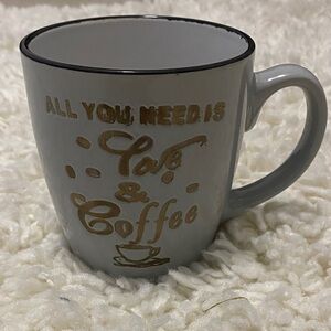 Royal Norfolk greenbrier intern. coffee mug “All You Need is Love and Coffee”